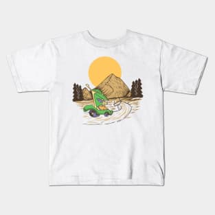 The Phooeymobile On The Way To Mountain Kids T-Shirt